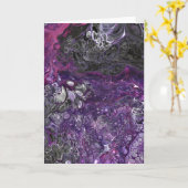Abstracte kleurenstudie 376, kaart (Gele Bloem)