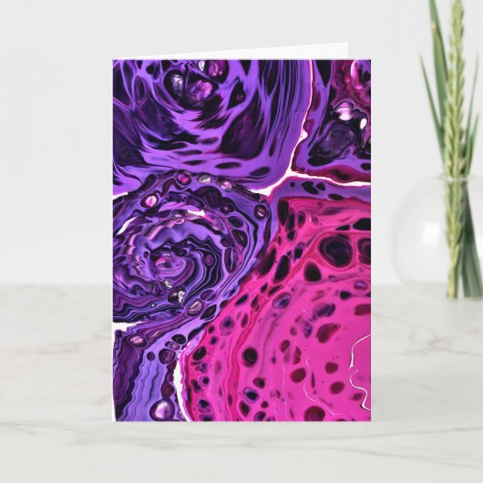 Abstracte kleurenstudie 377, kaart (Voorkant)