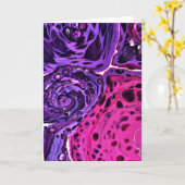 Abstracte kleurenstudie 377, kaart (Gele Bloem)