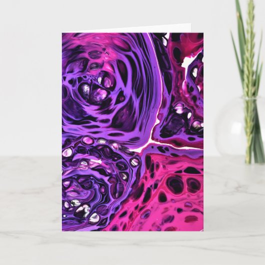 Abstracte kleurenstudie 378, kaart (Voorkant)