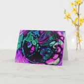 Abstracte kleurenstudie 379, kaart (Gele Bloem)