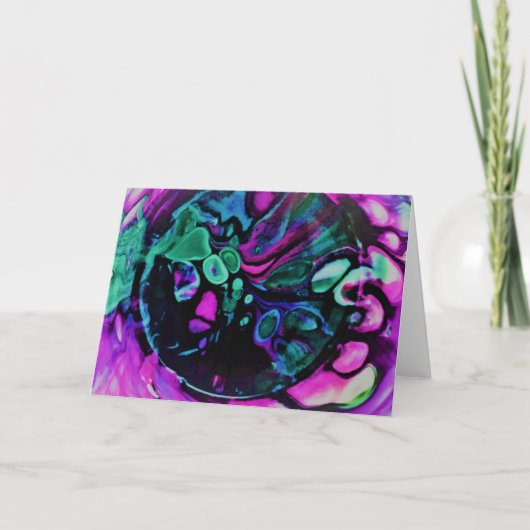 Abstracte kleurenstudie 379, kaart (Voorkant)