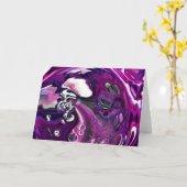 Abstracte kleurenstudie 380, kaart (Gele Bloem)
