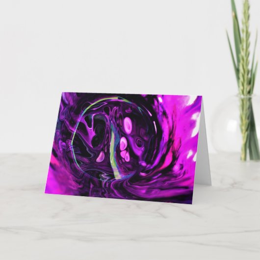 Abstracte kleurenstudie 384, kaart (Voorkant)