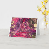 Abstracte kleurenstudie 386, Kaart (Gele Bloem)