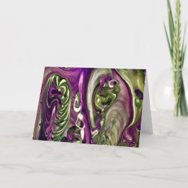 Abstracte kleurenstudie 387, kaart