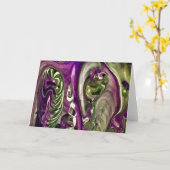 Abstracte kleurenstudie 387, kaart (Gele Bloem)