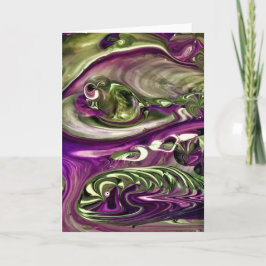 Abstracte kleurenstudie 387, kaart