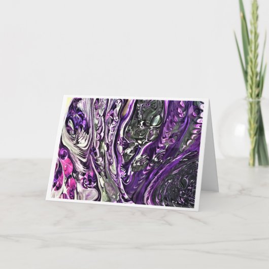 Abstracte kleurenstudie 388, Kaart (Voorkant)