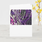 Abstracte kleurenstudie 388, Kaart (Gele Bloem)