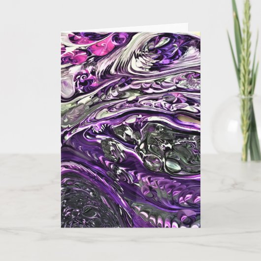 Abstracte kleurenstudie 388, kaart (Voorkant)