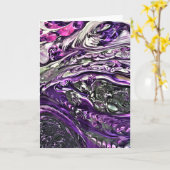 Abstracte kleurenstudie 388, kaart (Gele Bloem)