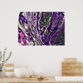 Abstracte kleurenstudie 388, poster (Keuken)