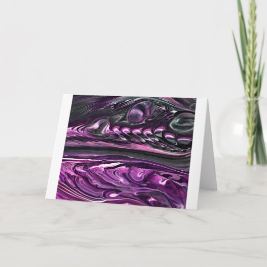 Abstracte kleurenstudie 390, Kaart (Voorkant)