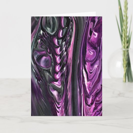 Abstracte kleurenstudie 390, kaart (Voorkant)