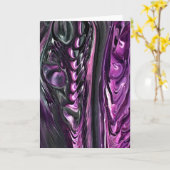 Abstracte kleurenstudie 390, kaart (Gele Bloem)