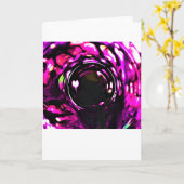 Abstracte kleurenstudie 391, kaart (Gele Bloem)