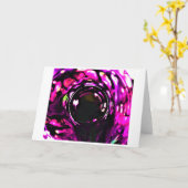 Abstracte kleurenstudie 391, kaart (Gele Bloem)