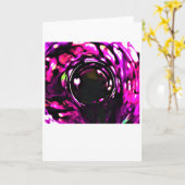 Abstracte kleurenstudie 391, Kaart (Gele Bloem)