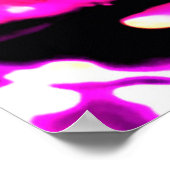 Abstracte kleurenstudie 391; poster (Hoek)