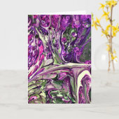 Abstracte kleurenstudie 396, kaart (Gele Bloem)