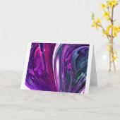 Abstracte kleurenstudie 397, kaart (Gele Bloem)