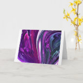 Abstracte kleurenstudie 397, Kaart (Gele Bloem)