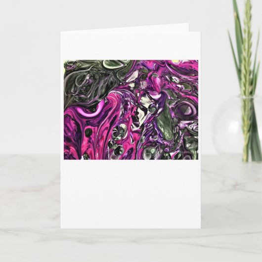 Abstracte kleurenstudie 398, kaart (Voorkant)