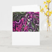 Abstracte kleurenstudie 398, kaart (Gele Bloem)