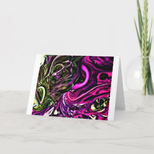 Abstracte kleurenstudie 399, kaart