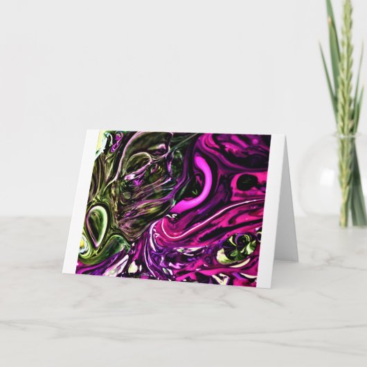 Abstracte kleurenstudie 399, kaart (Voorkant)