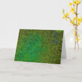 Abstracte kleurenstudie 39, kaart (Gele Bloem)