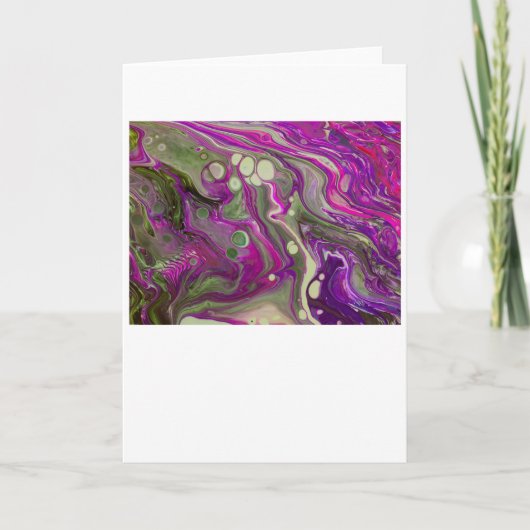 Abstracte kleurenstudie 402, kaart (Voorkant)