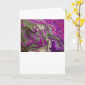 Abstracte kleurenstudie 402, kaart (Gele Bloem)