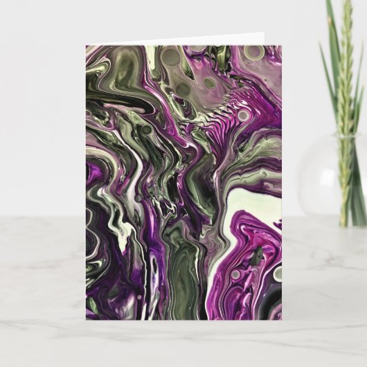 Abstracte kleurenstudie 404, kaart (Voorkant)