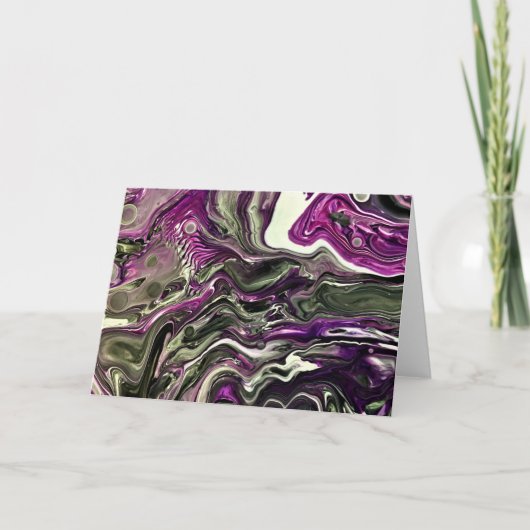 Abstracte kleurenstudie 404, kaart (Voorkant)