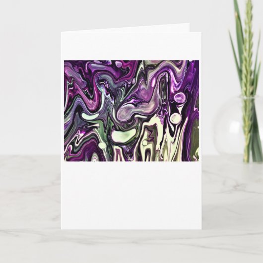 Abstracte kleurenstudie 408, kaart (Voorkant)