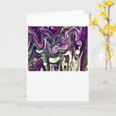 Abstracte kleurenstudie 408, kaart (Gele Bloem)