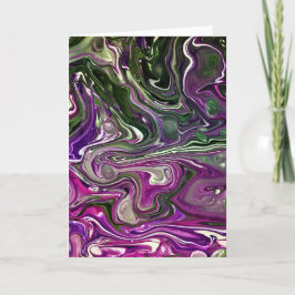 Abstracte kleurenstudie 410, kaart