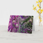 Abstracte kleurenstudie 410, kaart (Gele Bloem)