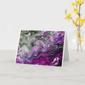 Abstracte kleurenstudie 413, kaart (Gele Bloem)