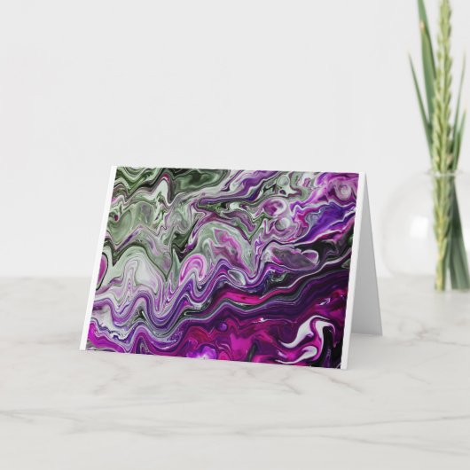 Abstracte kleurenstudie 413, kaart (Voorkant)