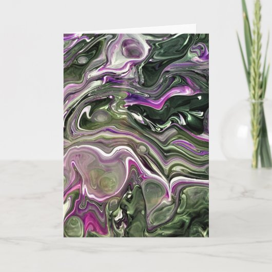 Abstracte kleurenstudie 414, kaart (Voorkant)