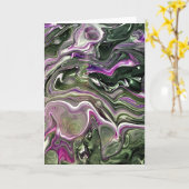 Abstracte kleurenstudie 414, kaart (Gele Bloem)