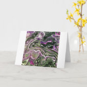 Abstracte kleurenstudie 414, kaart (Gele Bloem)