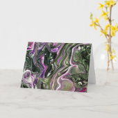 Abstracte kleurenstudie 414, kaart (Gele Bloem)