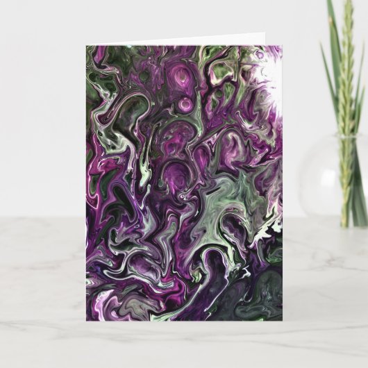 Abstracte kleurenstudie 419.2, kaart (Voorkant)