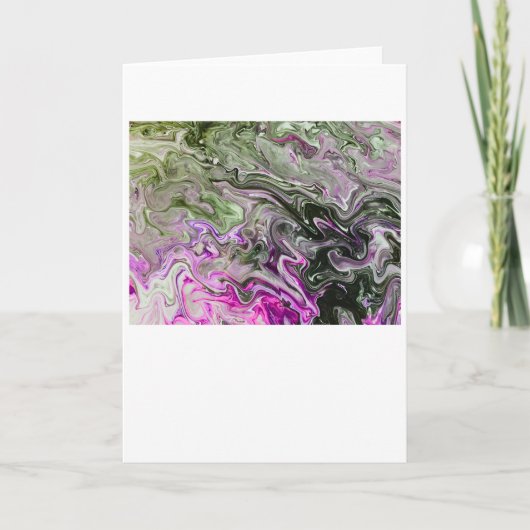 Abstracte kleurenstudie 419, kaart (Voorkant)