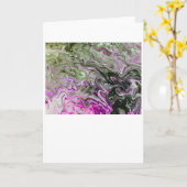 Abstracte kleurenstudie 419, kaart (Gele Bloem)