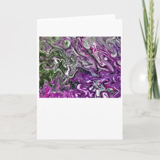 Abstracte kleurenstudie 427, kaart (Voorkant)